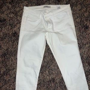 Hollister White Jeans
